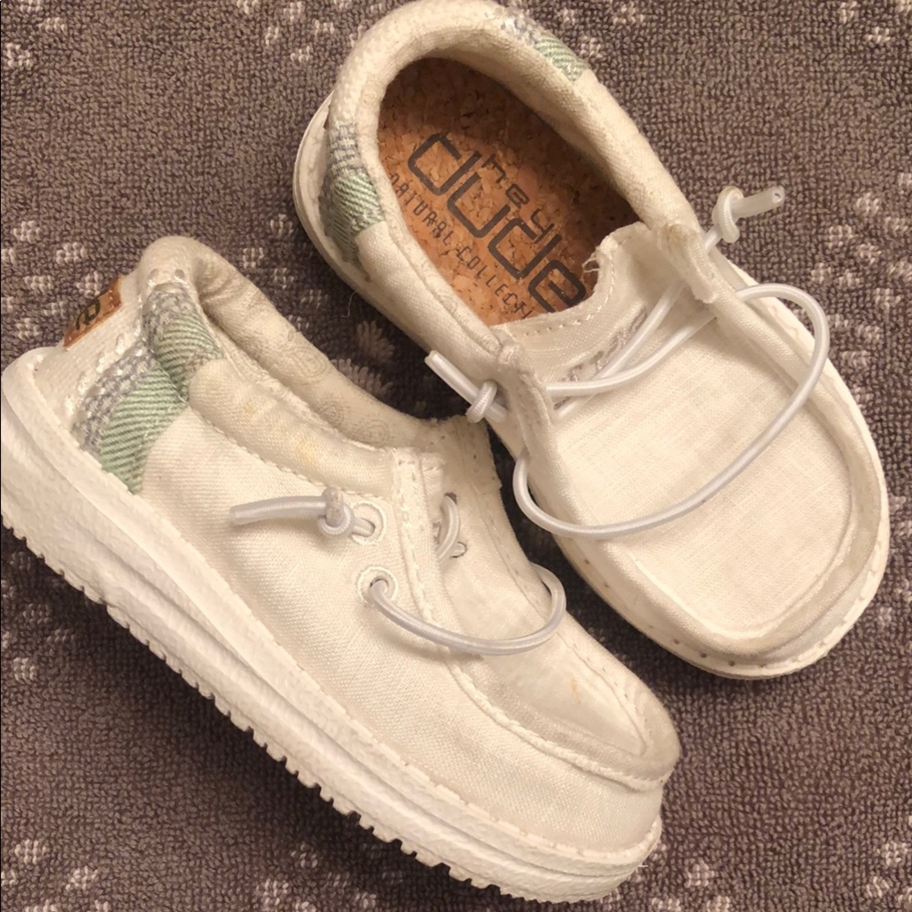 Hey Dude Wally Toddler Linen Shoes
